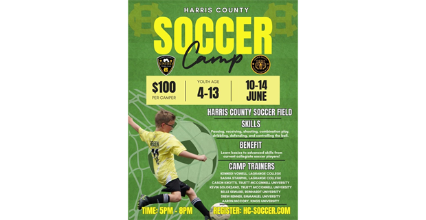 Harris County Soccer Camp